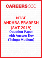 NTSE Andhra Pradesh (SAT 2019) Question Paper with Answer Key (Telugu Medium)