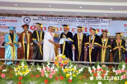 Vel Tech Rangarajan Dr Sagunthala R and D Institute of Science and ...