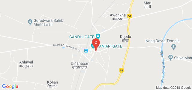 Shanti Devi Arya Mahila College, NH 15, Chander Vihar, Dinanagar, Punjab, India