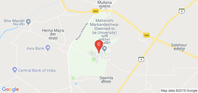 Maharishi Markandeshwar Institute of Medical Sciences and Research, Mullana