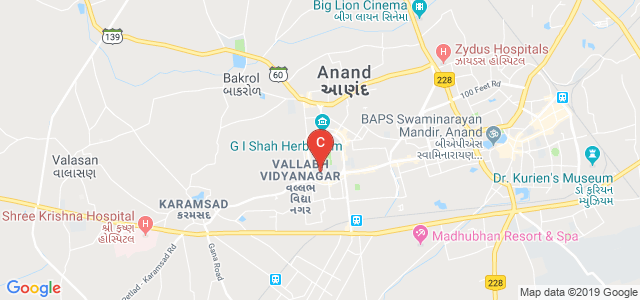 AR College of Pharmacy and GH Patel Institute of Pharmacy, Vallabh Vidyanagar