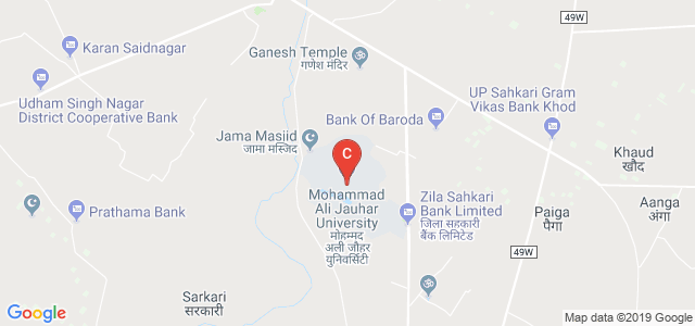Mohammad Ali Jauhar University, Rampur