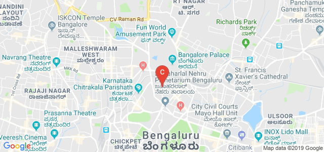 Vasanth Nagar, Palace Cross Road, Abshot Layout, Bengaluru, Karnataka, India