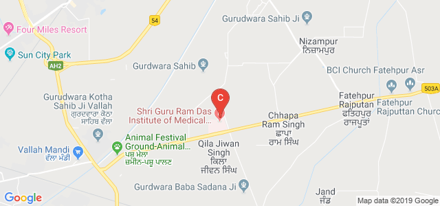 Sri Guru Ram Das College of Nursing, Qila Jiwan Singh, Amritsar, Punjab, India