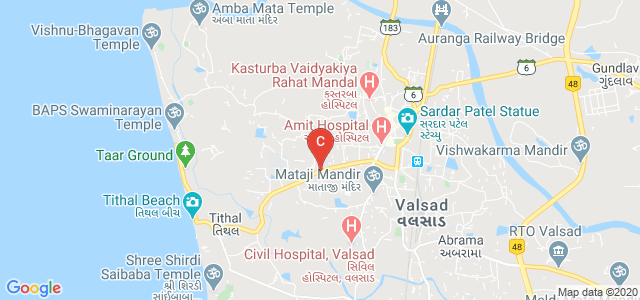 Tithal Road, Daman Ganga Colony, R.M.Park, Valsad, Gujarat 396001, India