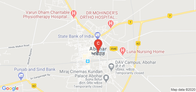 Homoeopathic Medical College & Hospital, Main Bazar, Abohar, Punjab, India