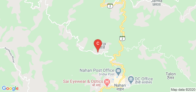 Mata Padmawati College Of Nursing, Arihant International School Nahan, Kaulawala Bhood Road, Majholi, Himachal Pradesh, India