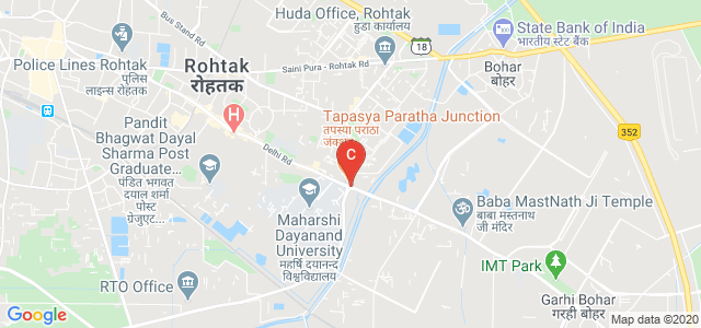 University Institute of Engineering & Technology (UIET) M D University Rohtak, Maharshi Dayanand University, Rohtak, Haryana, India