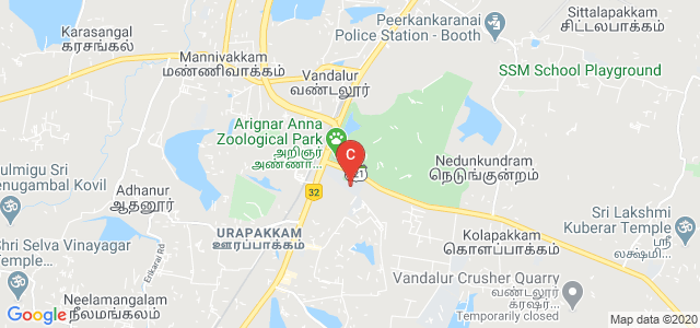 Crescent Business School,Crescent University, Peerakankaranai, Tamil Nadu, India