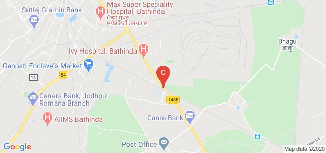 Central University of Punjab, Ghudda, Mansa Rd, Bathinda, Punjab, India