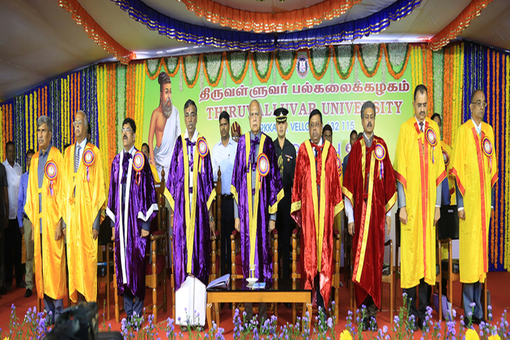 Thiruvalluvar University, Vellore Convocation Ceremony at Thiruvalluvar University, Vellore