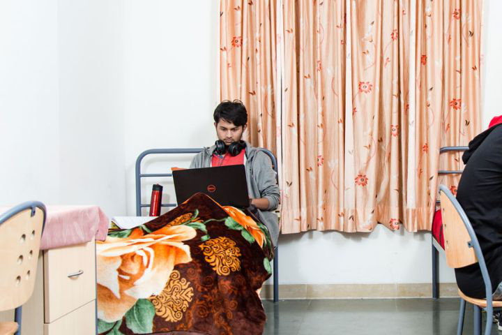 Bennett University, Greater Noida Boys Hostel Room of Bennett University Greater Noida