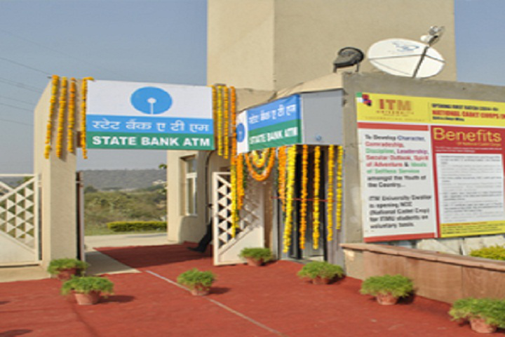 ITM University, Gwalior Bank Facility of ITM University Gwalior