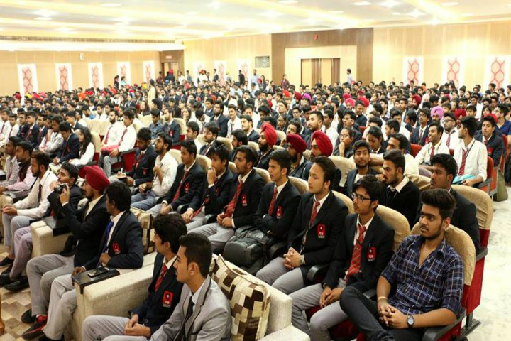 Chandigarh University, Chandigarh Auditorium of Chandigarh University Chandigarh