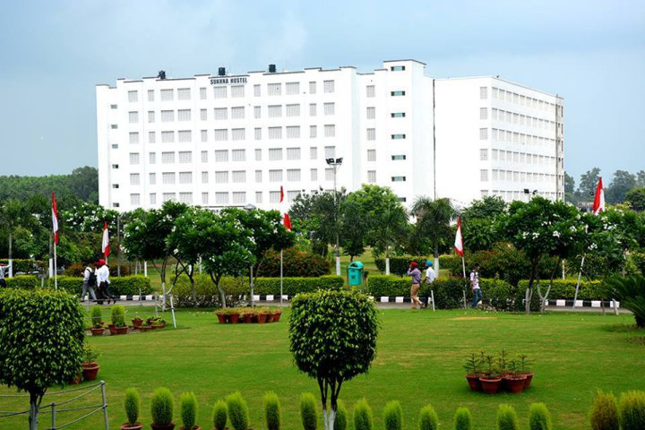 Chandigarh University, Chandigarh Green Campus View of Chandigarh University Chandigarh