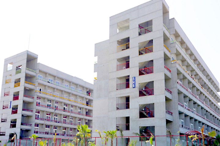 OP Jindal Global University, Sonipat Hostel building of OPJindalGlobalUniversity Sonipat
