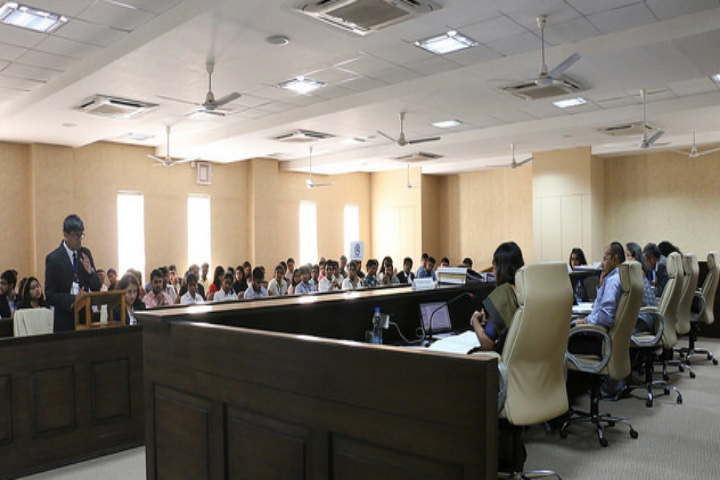 Gujarat National Law University, Gandhinagar Mout Court view of Gujarat National Law University Gandhinagar