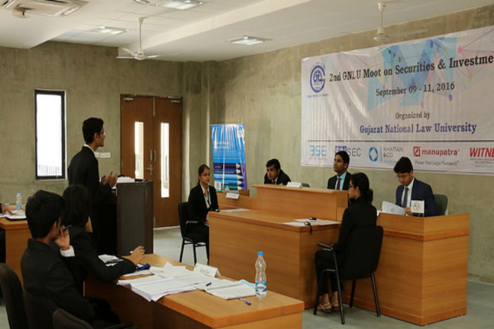 Gujarat National Law University, Gandhinagar Mout Court at Gujarat National Law University Gandhinagar