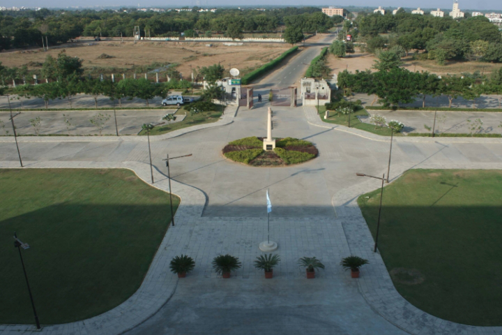 Gujarat National Law University, Gandhinagar University Campus View of Gujarat National Law University Gandhinagar