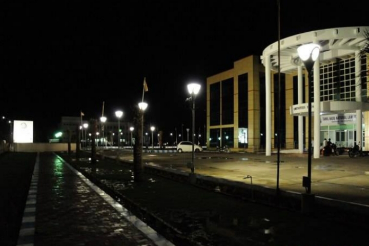 Tamil Nadu National Law University, Tiruchirappalli Night View of Tamil Nadu National Law School Tiruchirappalli