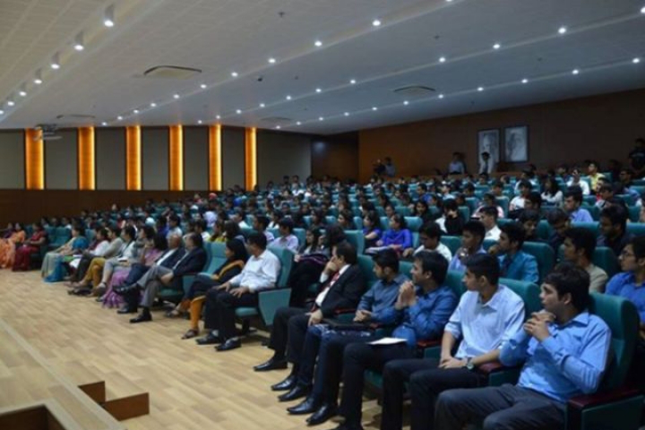 Auro University, Surat Guest at Auditorium Auro University Surat