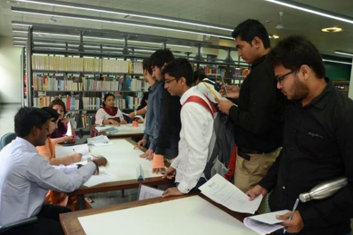 Auro University, Surat Library View ofAuro University Surat