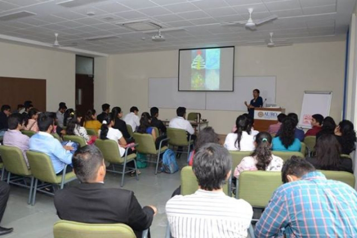Auro University, Surat Smart Classroom of Auro University Surat