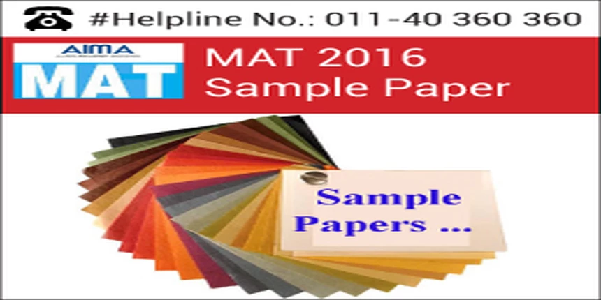 Mat 2016 Sample Paper Model Papers Download Here