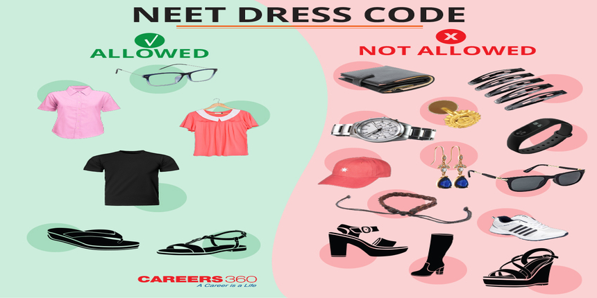 NEET Dress Code 2020  Male Female Instruction by NTA