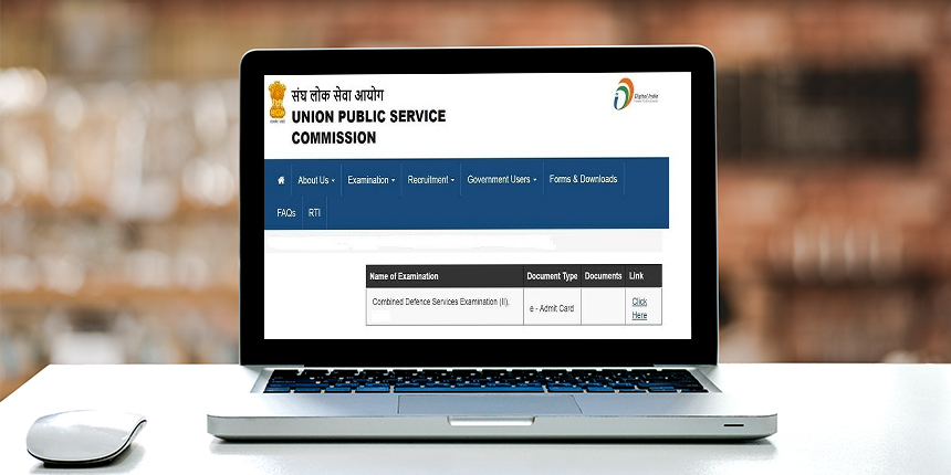 CDS Admit Card 2020 - Download UPSC CDS Hall Ticket