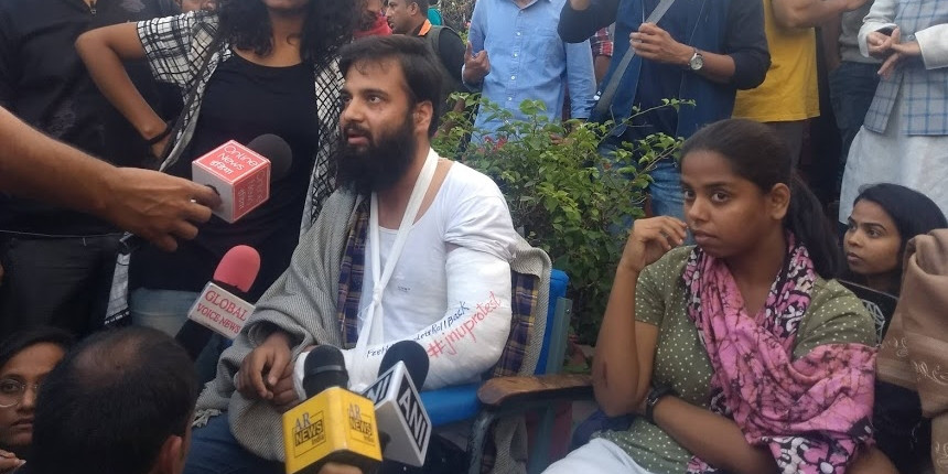 JNU students demand withdrawal of FIR, say protests to continue