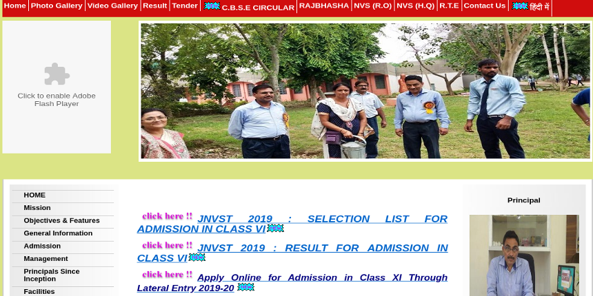 Jnvst Class 6 Selection List Released Check Navodaya Result