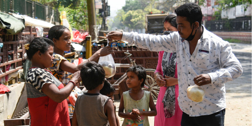 IIM Sambalpur’s social club Sankalp provides relief to 400 families