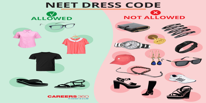 नीट ड्रेस कोड 2020 (NEET dress code in Hindi)