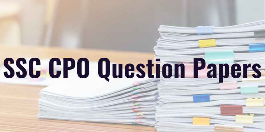 SSC CPO Sample Papers 2020