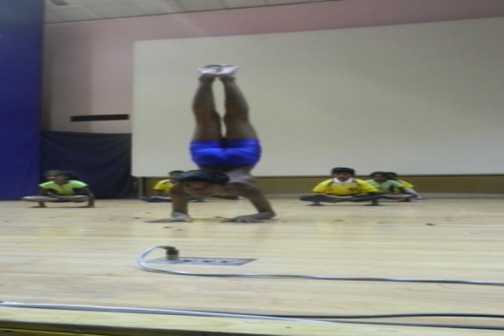 kamaraj english medium school - yoga