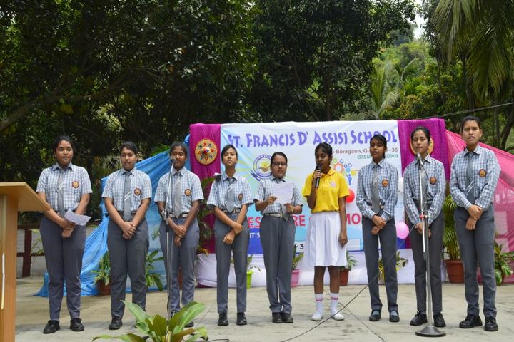 St Francis D Assisi High School-Investiture Ceremony
