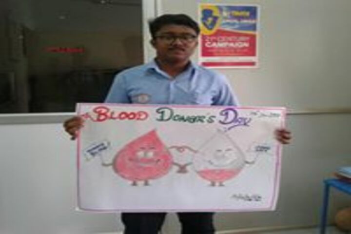 Umariyya Public School - blood donars day
