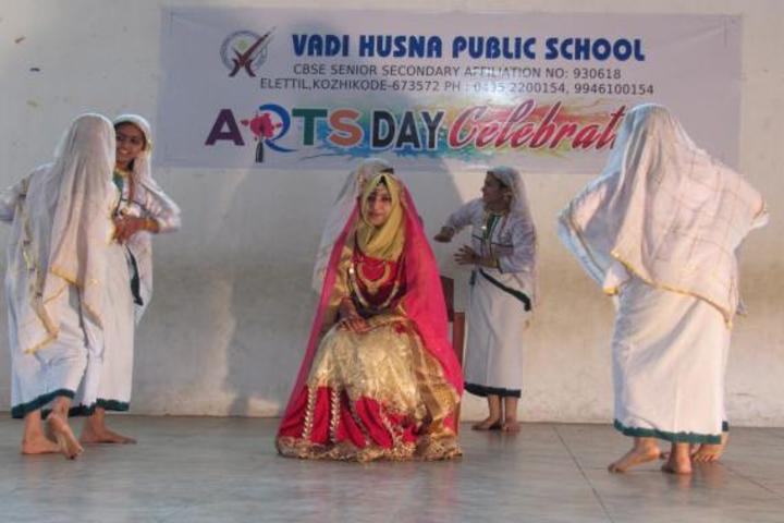 Vadi Husna Public school - Arts day celebration