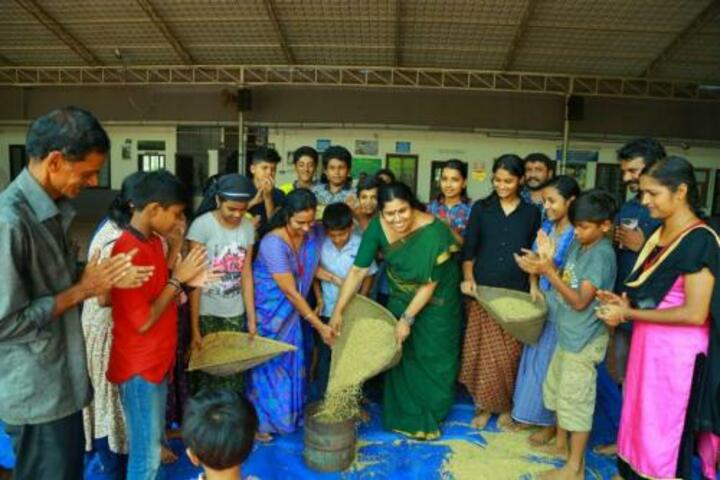 Vidya vihar central school - harvest festival