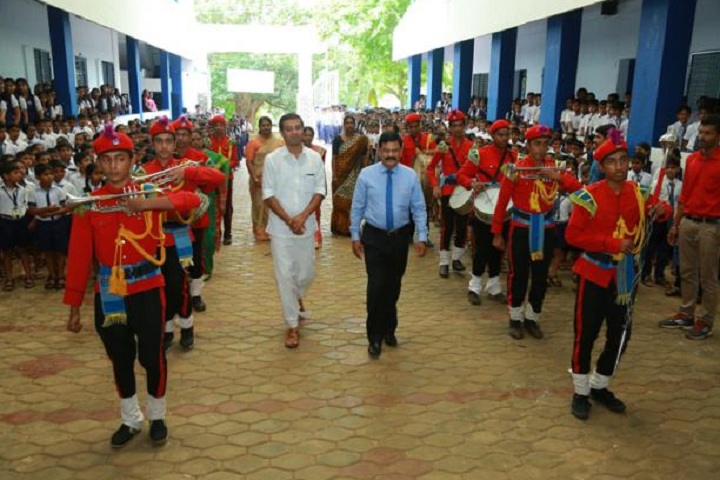 Vidhyadhiraja Vidya Bhavan Senior Secondary School-Events investiture ceremony