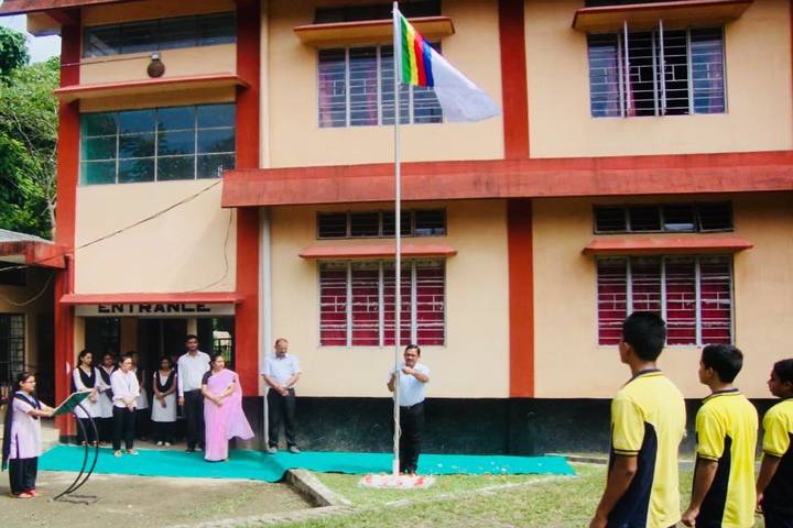 The East Indian School-Flag Hosting