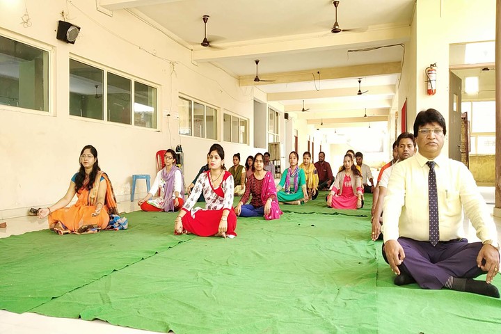 Academic Heights Public School-Yoga Day