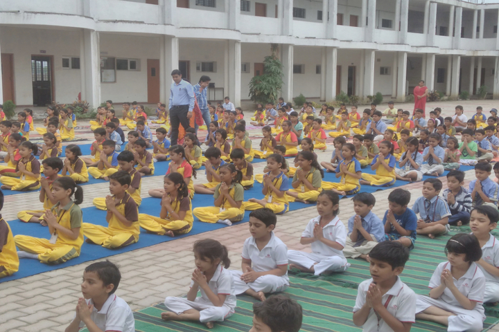 Academic Heights Public School-Yoga Day