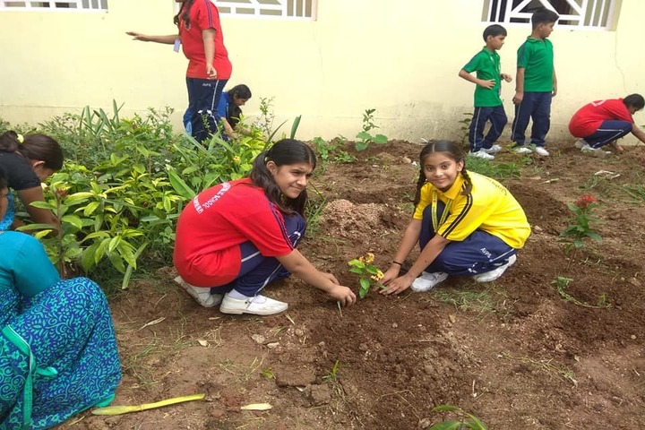 Acharya Vidyasagar Public School-Tree Plantation