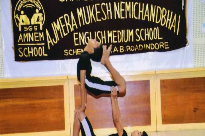 Ajmera Mukesh Nemichand Bhai English Medium School-Yoga