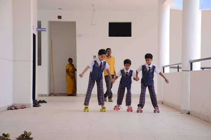 Alpha International School-Skating Activity
