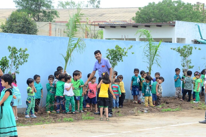 Alpha International School-Tree Plantation