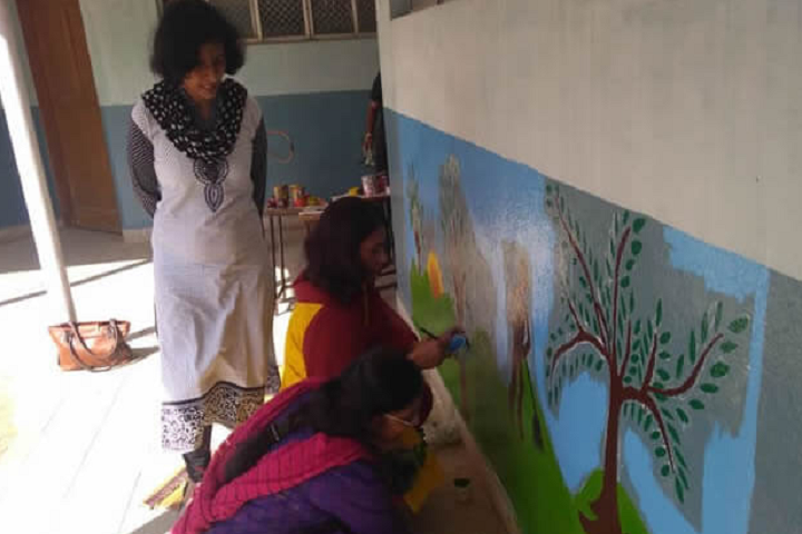 Atomic Energy Central School-Paint
