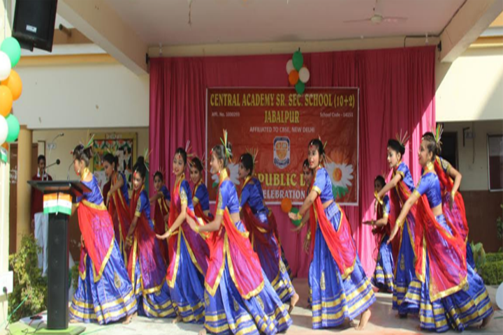Central Academy English Medium School-Republic Day